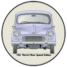 Morris Minor 1000000 Special Edition 1961 Coaster 6